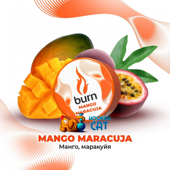 Заказать кальянный табак Burn Mango Maracuja (Манго Маракуйя) 25г онлайн с доставкой всей России